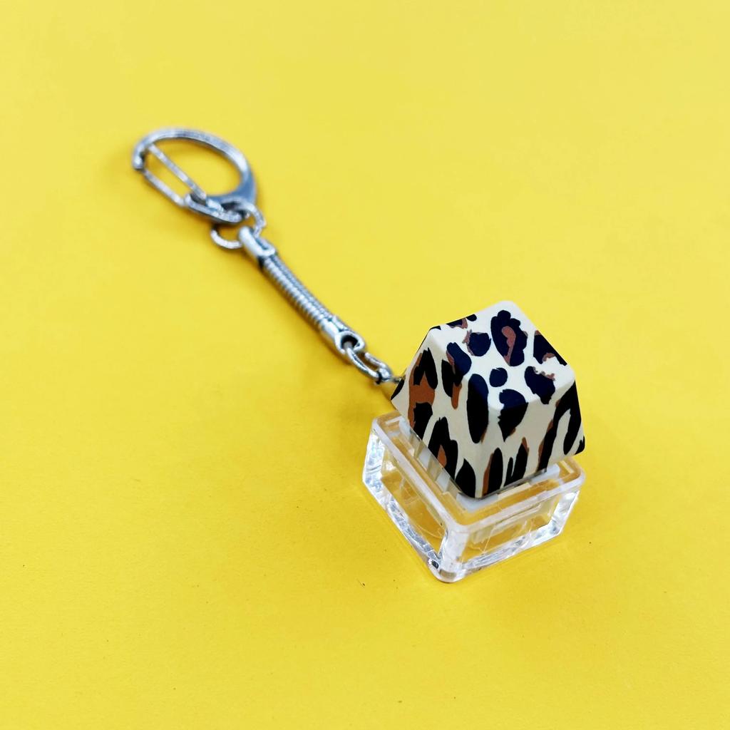 Keyboard Key Toy Party Stress Relief DIY Fidget Button Keycap Fidget Keychain Keyboard Keychain Toys Finger Keyboard