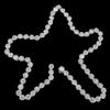 1Yard Round Flower Crystal Rhinestone Chain Sewing Decor Silver