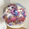 1PC Unicorn Fantasy Umbrella-8-Rib Reinforced Portable Folding Travel Suitable for All Seasons Outdoor Daily Use-G374