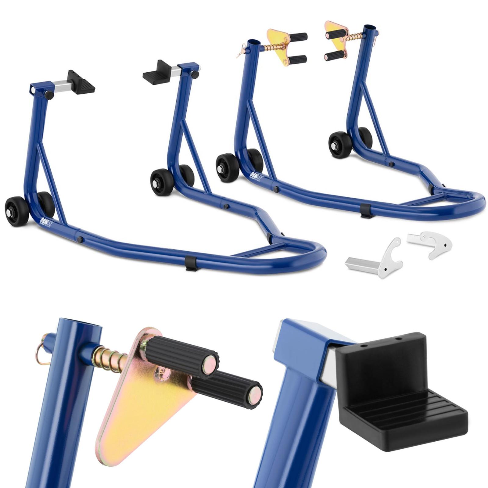 Motorcycle lift stand front and rear