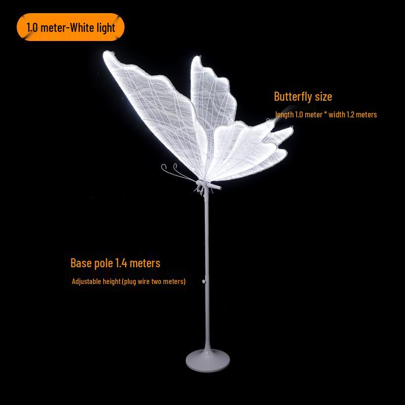 

Светящийся кулон в виде крыльев бабочки и маркер прохода - Свадебное железное искусство, потолочное украшение и двусторонний фоновый орнамент