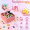 300 PCS Mini Satin Ribbon Bows Colorful Mini Bows 1" Tiny Crafts Bow Decoration 20 Colors Fabric Small Bow Cute Accessories for Crafts Gifts Party