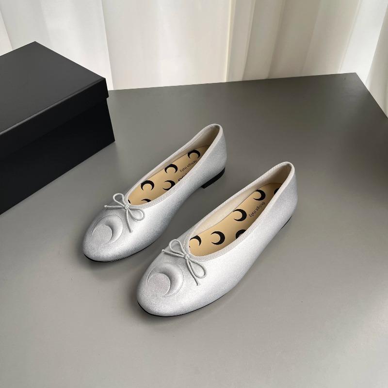 Fashion 2025 New Knot Flat Bot Single Shoes Women's Slip-On Ballet Shoes Mary Janes Spring and Autumn Casual Fashion Footwear