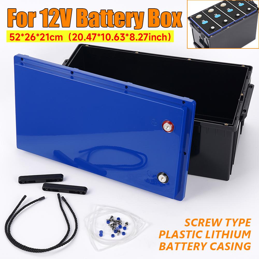 12V 230AH-340AH Screw Type Plastic Lithium Battery Case Box Outdoor Waterproof Power Generation Energy Storage Power Case