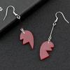 JOJOS Bizarre Adventure Anime Boucles d'oreilles pendantes Cœur brisé Jean Pierre Polnareff Bijoux Cosplay Pour Femmes Cadeau