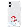 For iPhone 16 Case Christmas Pattern Print Soft TPU Phone Protector
