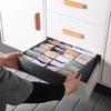 Wardrobe Cabinet Drawer Organizer Multi-Purpose Storage Box For Underwear Bra Sock Scarf Pantie Clothes Drawer Divider Organizer