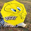 1PC Looney Tunes Tweety Bird Umbrella-8-Rib Reinforced, Automatic Open, Lightweight & Durable, Cute Fashion Accessory for Outdoor, D2663