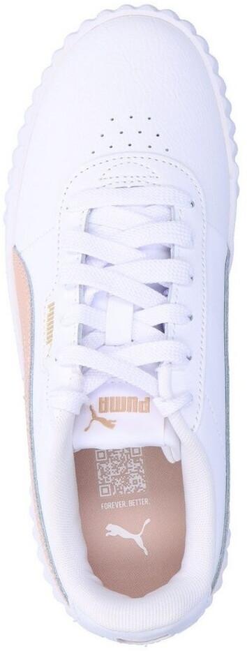 Женские кроссовки Puma Carina 3.0 белый/розовый кварц/золото