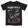 Silent Hill Japanese Text Horror Game Collage Retro T Shirt Unisex Unisex Character Poster Story Graphic Print Short Sleeve Tops