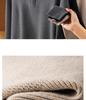 Men's Wool Lyocell Zipper Stand Collar Sweater - Autumn/Winter 2025