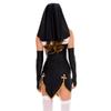 Sexy Lady Jeptiška Superior Kostým Karneval Halloween Kostel Náboženský klášter Cosplay Maškarní společenské šaty