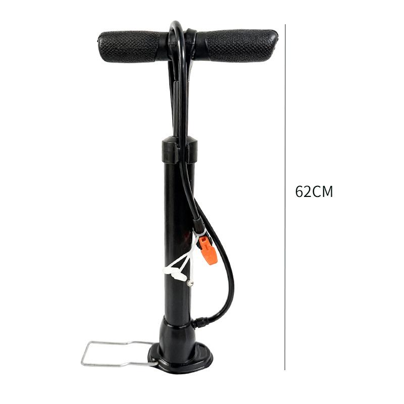 Durable Bicycle & Motorcycle Steel Air Pump with One-Piece Welding