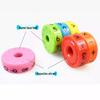 Magnetic Educational Math Wheel: Cylindrical Rotating Cube for Addition, Subtraction, Multiplication, and Division - Early Learning Toy for Kids