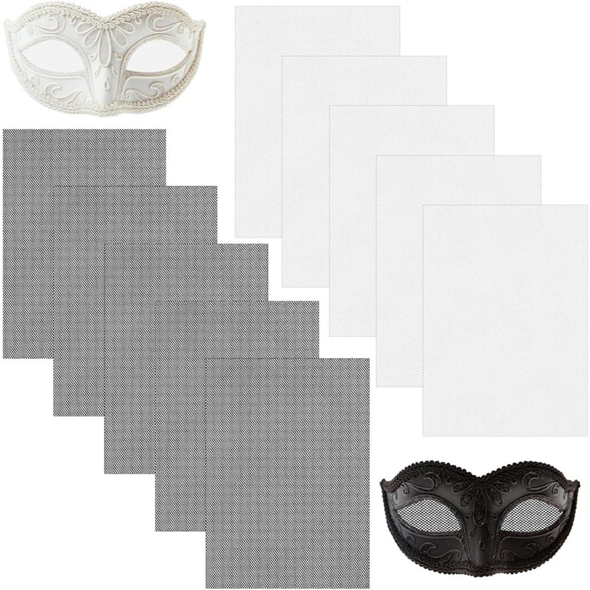 

2025+ 10 Листов Сетка для Глаз Фурсьюта, Водонепроницаемая Печатаемая Заготовка для Изготовления Поделок для Маски, Реквизита, Материалы для Лепки Фурсьютов China Mainland