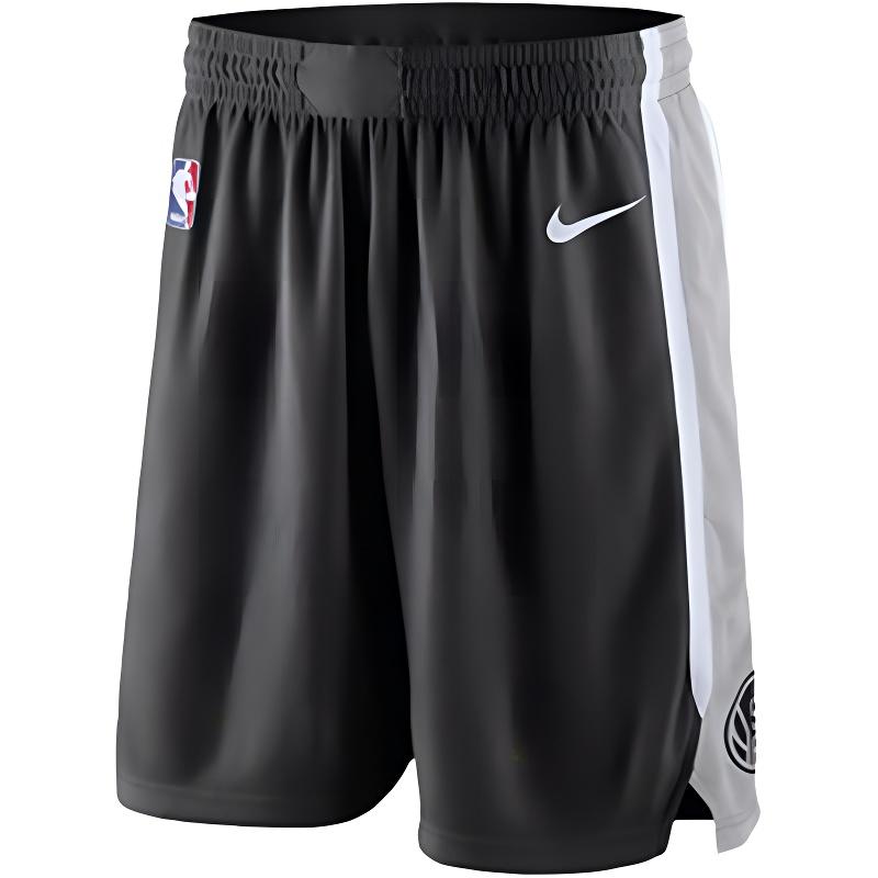 Nike Team Limited Edition Icon Edition San Antonio Spurs Basketball Shorts Men Shorts Black 866877-010