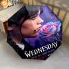 Wednesday'S Shadow Folding Umbrella Umbrella Durable Gift Printing Sun Umbrella