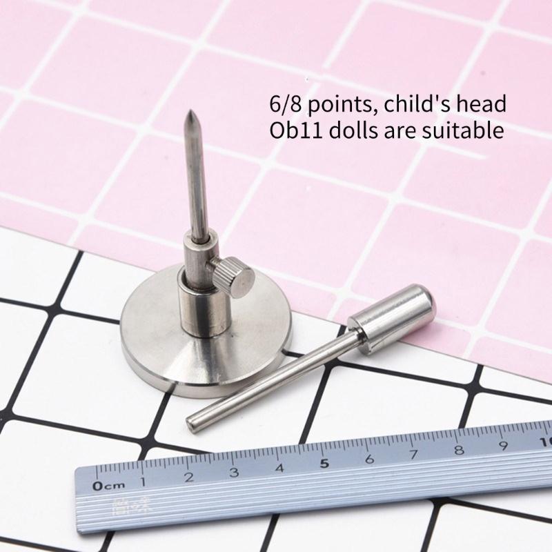 Doll Head Crafting and Baking Support Specialty Support Stand for Clay Doll Heads Sturdy Doll Ornament Scrupting Model