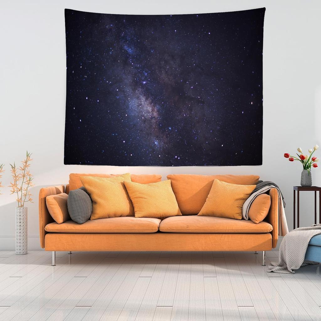 Space Tapestry,Space Pattern Science Stars in Galaxy Wall Hanging Large Tapestry Psychedelic Tapestry Decorations Bedroom Living