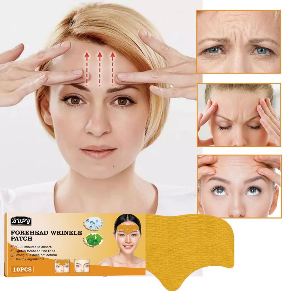 Bupy Forehead Wrinkle Patches Anti-aging Firming Skin Treatment For All Skin Types