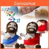 Relief Anxiety Jesus Plush Toys Breathing Musical Soothing Doll Sleep Toy Gift