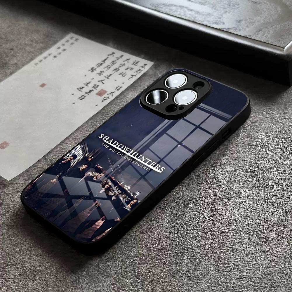 Shadowhunters Phone Case For IPhone 15 Pro Max 14 Plus 17 Pro Max 12 11 13 X XR XS 16 Plus Air SE Glass Cover