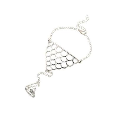 Alloy Bracelet Adjustable Hand Harness Bracelet Chain Women Girl Hand Jewelry