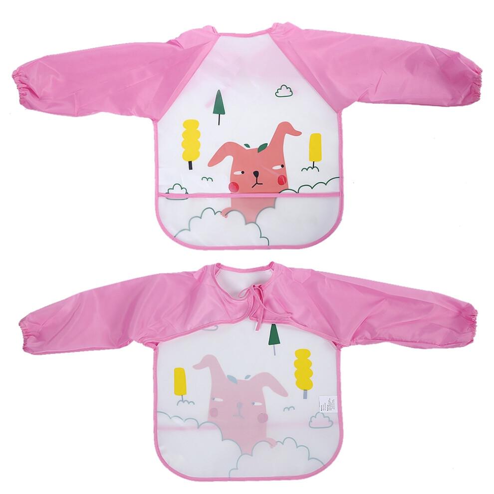 Baby Bibs Infant Cloths Long Sleeve Waterproof