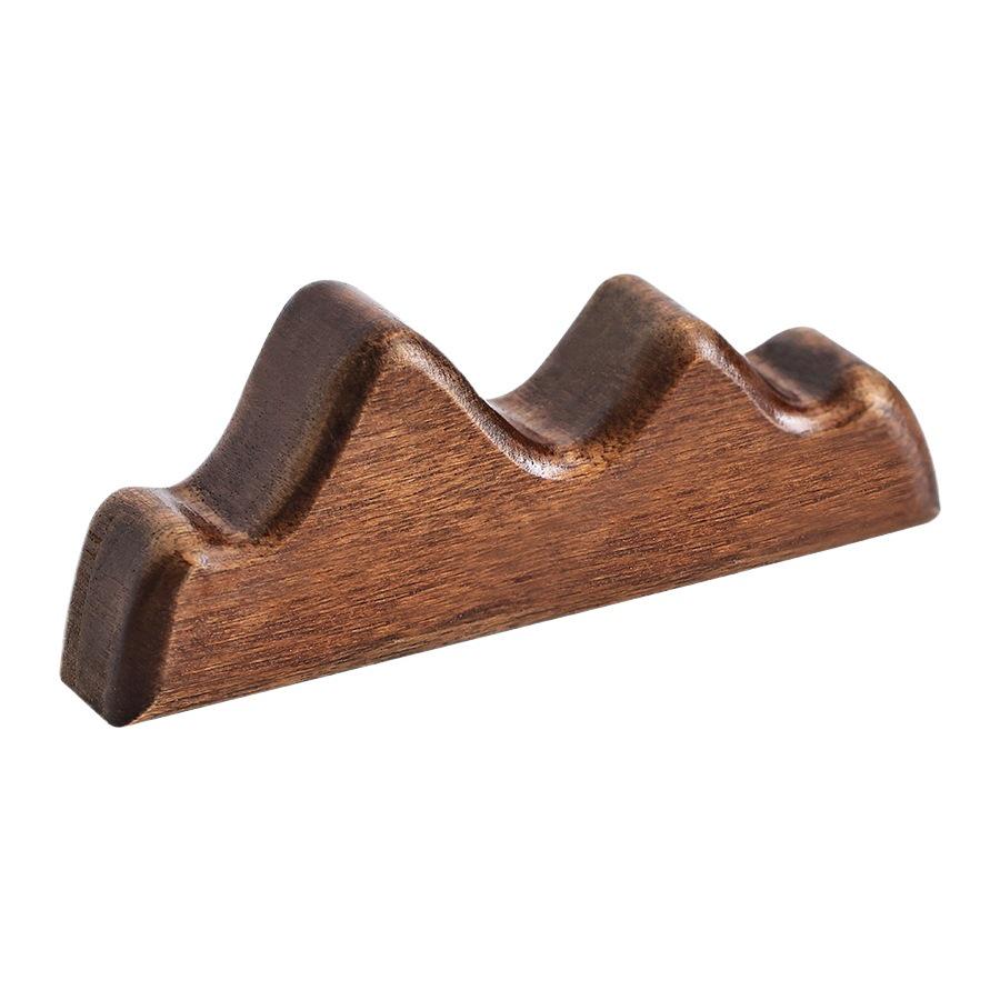 Solid Wood Calligraphy Brush Holder & Pen Rest