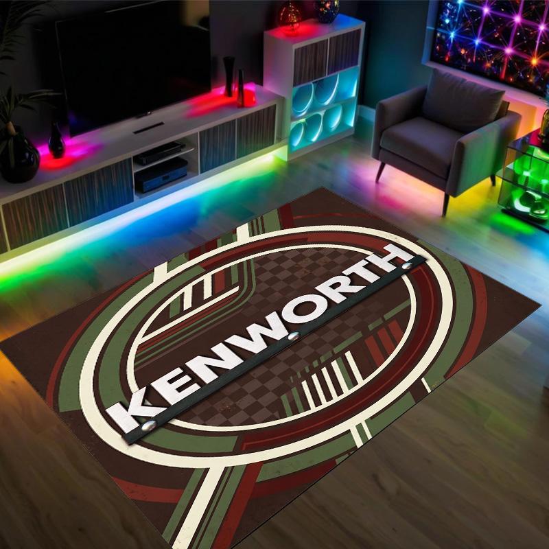 Kenworth Design Crystal Velvet Carpet Cozy Non?Slip Printed Rug For Bedroom Living Room Entrance