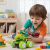 Inertial Sliding Dinosaur Car Toy Cartoon Design Deformation Car Toy Action Collision Toy  Kids Toy