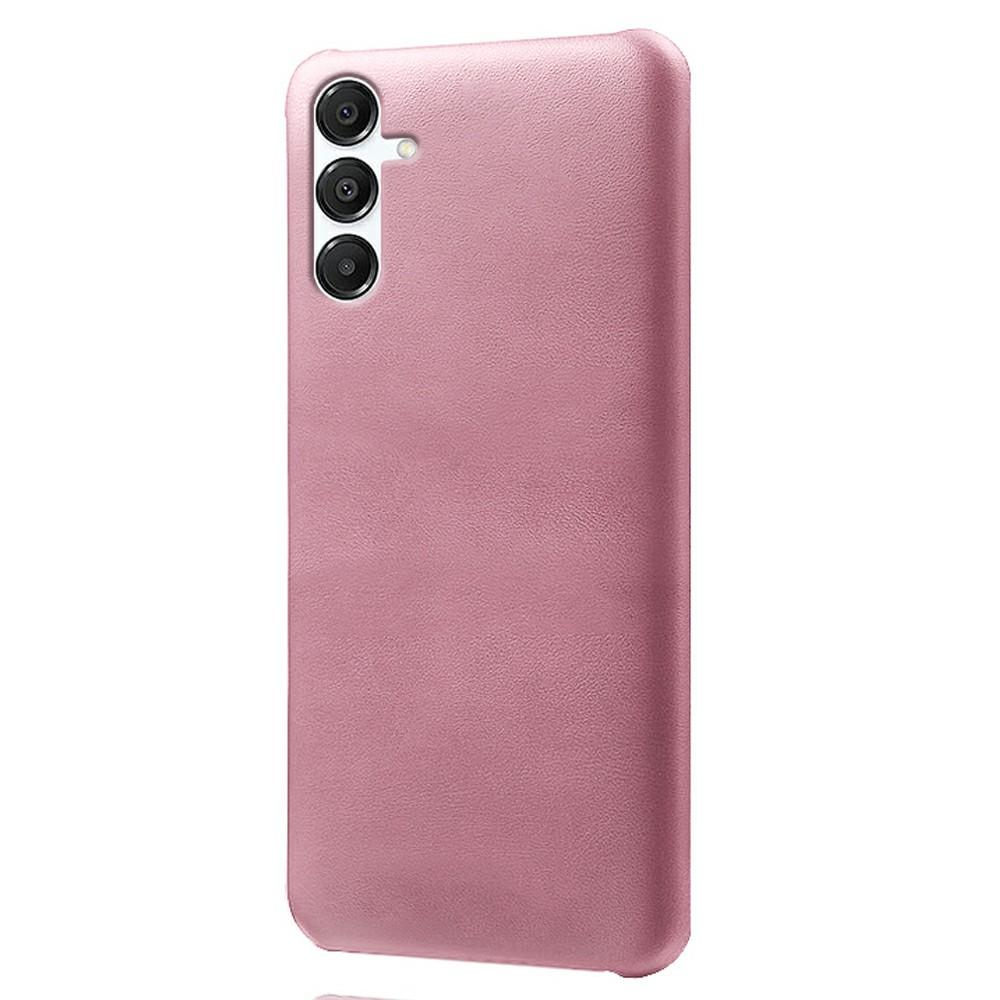 For Samsung Galaxy A17 5G Case Calf Texture PU Leather Hard PC Protective Phone Cover
