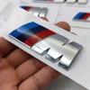 New 1P ABS Car Side Fender Emblem Badge Sticker For BMW M M1 M2 M3 M4 M5 M6 G01 F20 G30 F30 F31 E36 E87 E60 E91 X1 X3 X5 Ac
