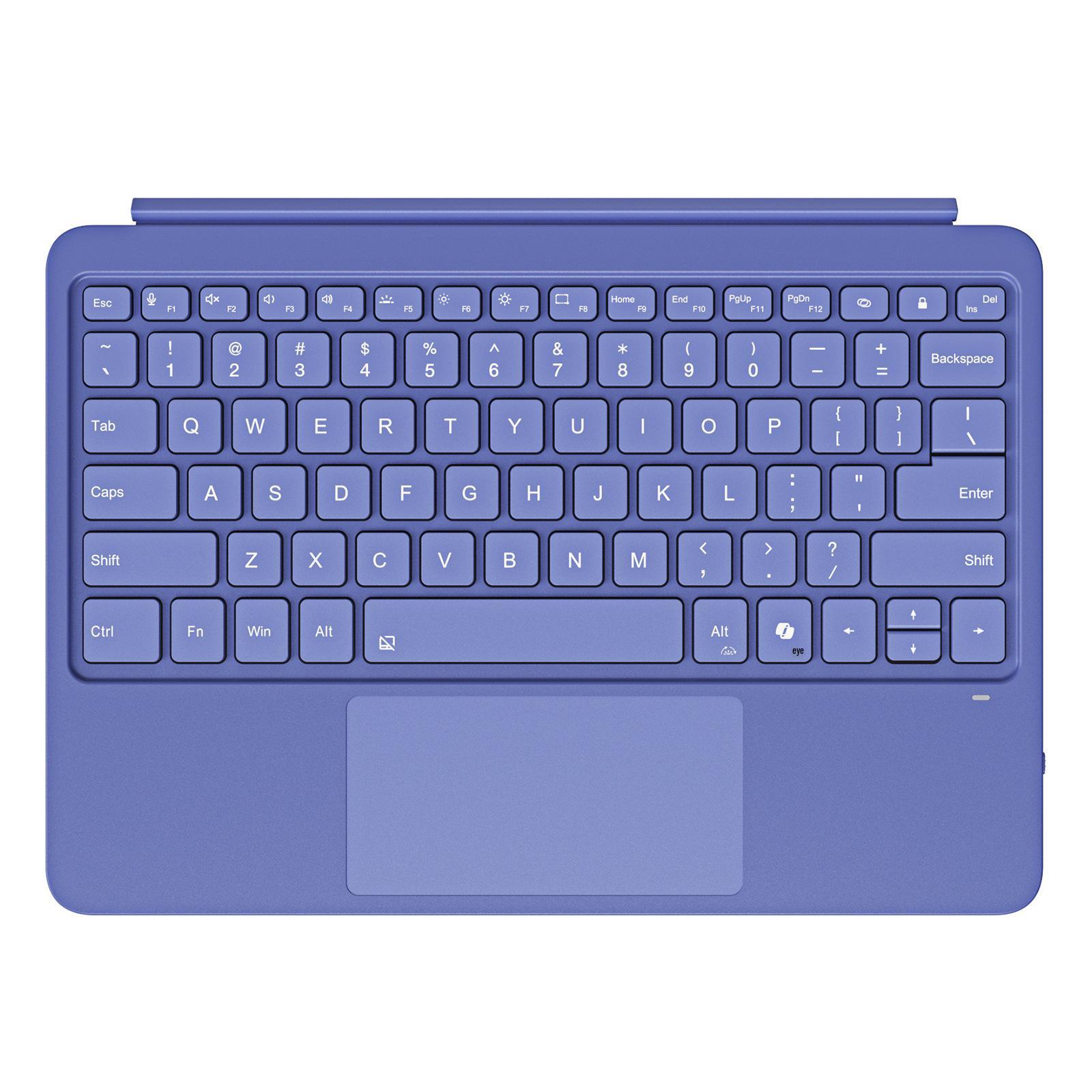 Compatible Magnetic Bluetooth Keyboard for Microsoft Surface Pro 12 with Seven-Color Backlight Microsoft Surface Pro 12 синий