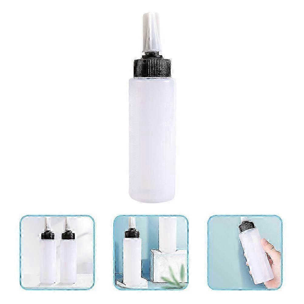 4Pcs Salon Hair Color Measuring Applicator Bottle Scale Hairdressing Hair Styling Tool