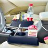 Car Seat Water Cup Holder with Armrest and Storage Box