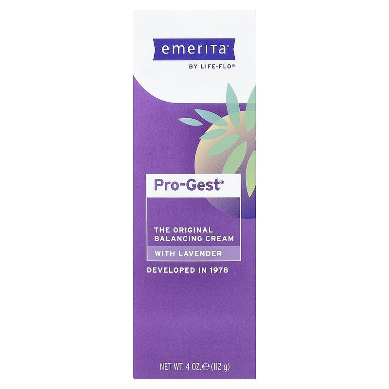 Pro-Gest®, Balancing Cream with Lavender, 4 Oz (112 G)