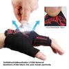 5Mm Sbr Padded Bike Gloves Breathable Non Slip Cycling Gloves For Men Women Mountain Road Biking