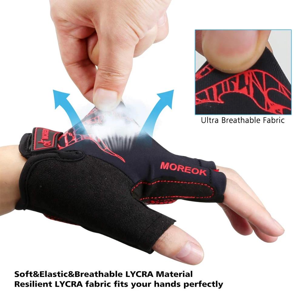 5Mm Sbr Padded Bike Gloves Breathable Non Slip Cycling Gloves For Men Women Mountain Road Biking
