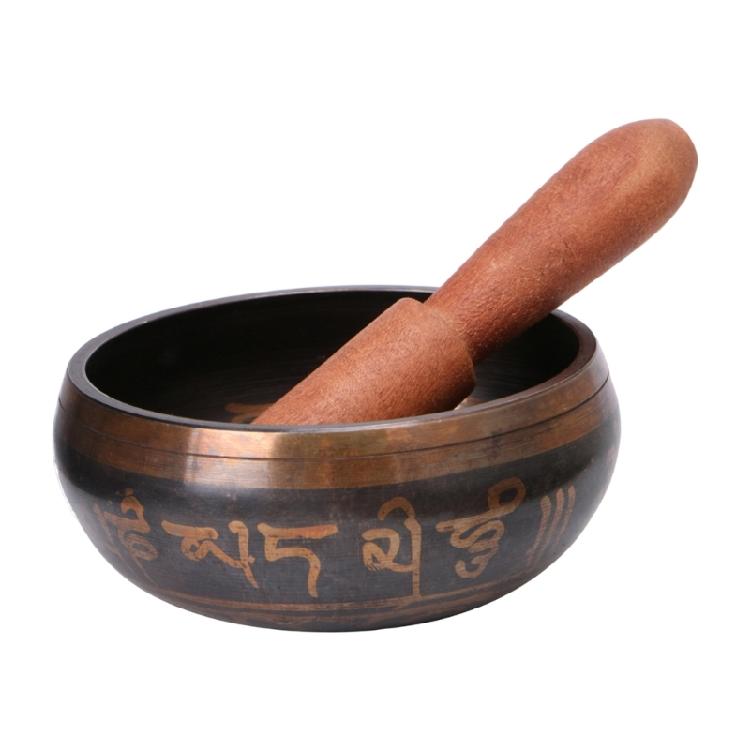 

Handcrafted in Nepal SoundMeditations Bowl Spiritual Decors Healings Instrument with Mallets Tibetan Singing Bowl Set 1