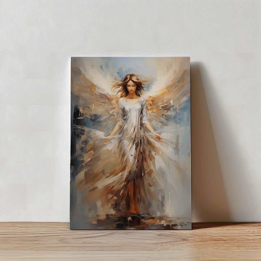 Plakat Anielska Gracja Plakat Anielska Gracja, 30X40 Cm, Bez Ramy, Płótno Premium Na Blejtramie