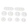 10pcs Cable Clip Cord   Self Adhesive Wire Management for   Beauty Equipment Desk Data Lines