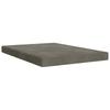 Folding Sofa Bed 120 x 67 x 45 cm Light Grey