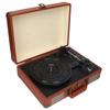 Vinyl Bluetooth Record Player 3 Speed Retro Portable Suitcase Record Player with Speakers Upgraded