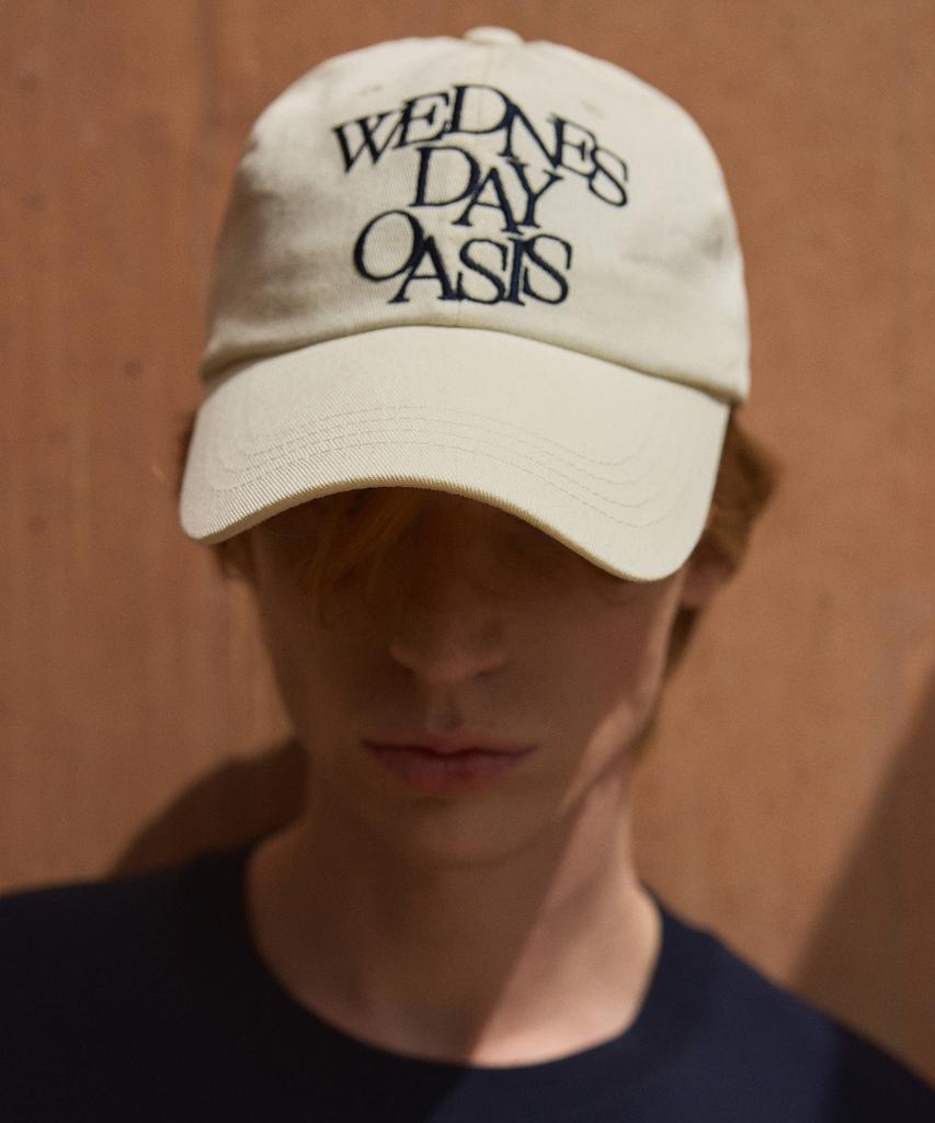 Wednesday Oasis For Woman Signature Lettering Pigment Ball Cap (9 Colors)