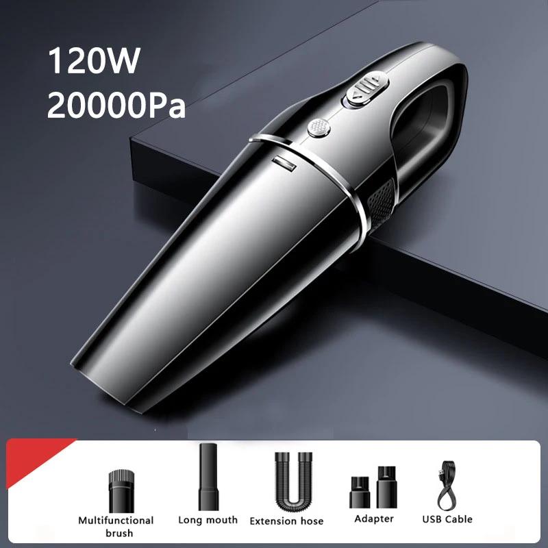 20000Pa Car Wireless Vacuum Cleaner High Power Cyclone Suction Household Portable Handheld Vacuum Cleaner