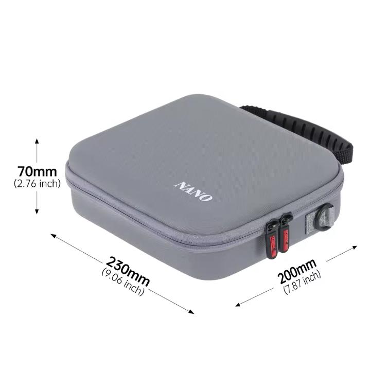 Carrying Case for DJI Osmo Nano Portable PU Travel Bag Support Magnetic Ball Joint Adapter Mount OM70 Selfie Stick