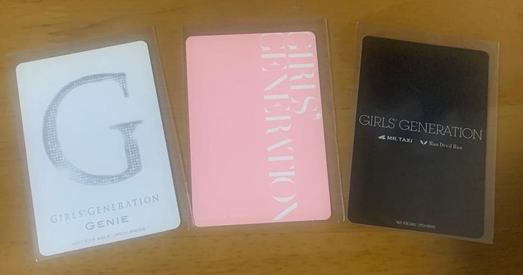 [USED] Girls' Generation First Press Limited Edition Gee MR.TAXI GENIE Tiffany Trading Card