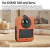 Anti-Scratch Lens Protector Protective Lens Cap for DJI Osmo 360 Panoramic Camera Accessories
