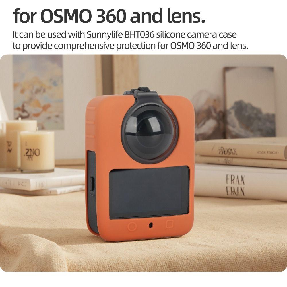 Anti-Scratch Lens Protector Protective Lens Cap for DJI Osmo 360 Panoramic Camera Accessories